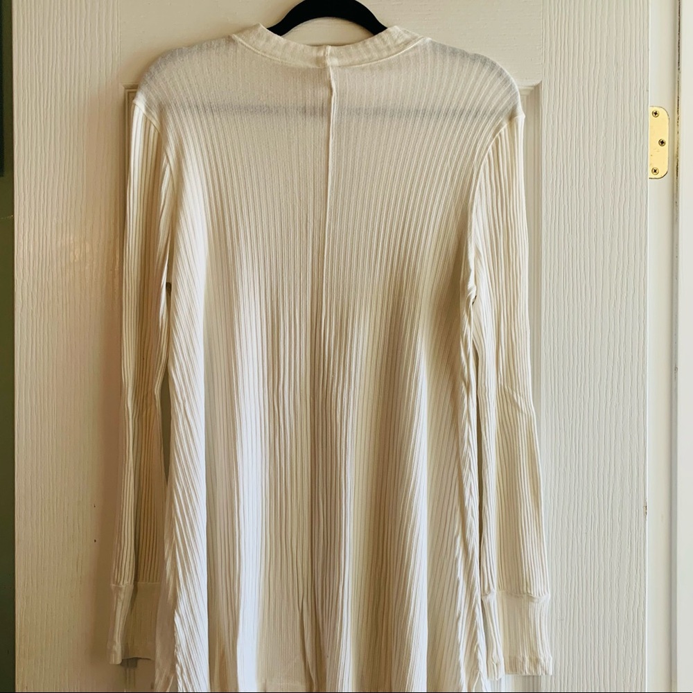 Free People Ribbed Top with Keyhole - Picture 4 of 4